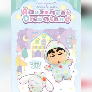 TOPTOY Cinnamoroll X Crayon Shinchan Amusement Dreamland Pendants